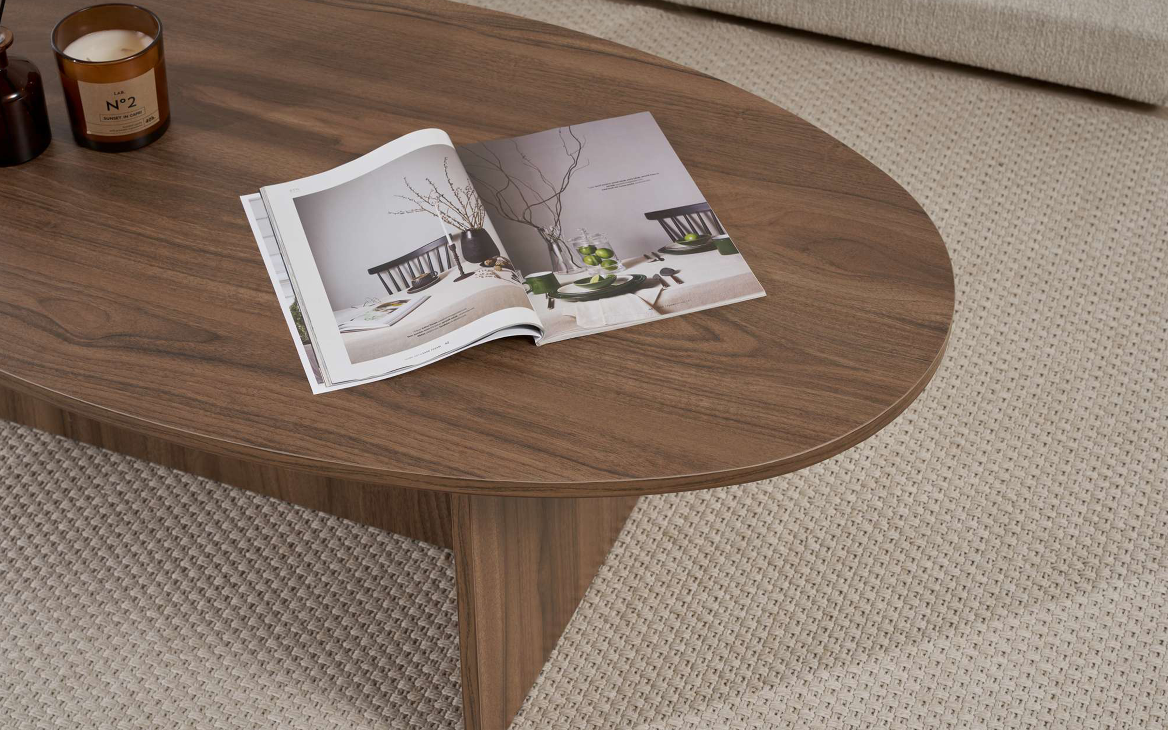 Masuta de cafea Orba, nuc  7